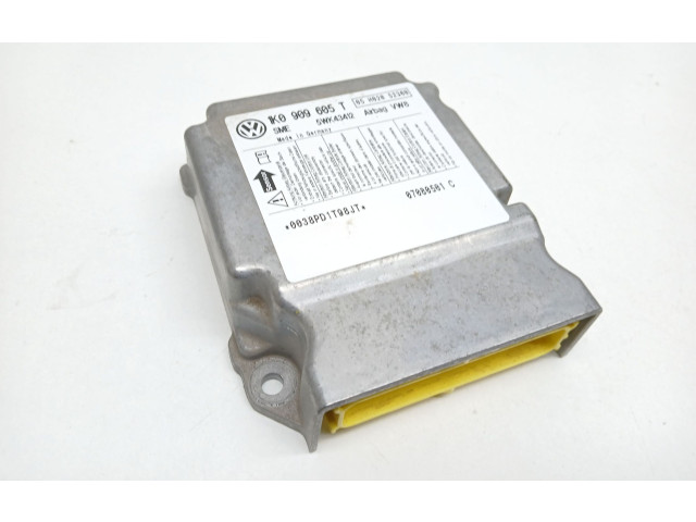 Блок подушек безопасности 1K0909605T   Skoda Octavia Mk2 (1Z)