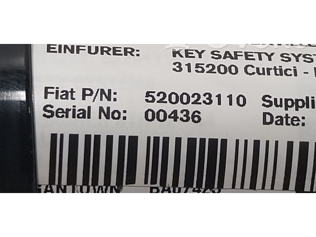 Подушка безопасности двери 52080824, 520023110 Fiat 500L