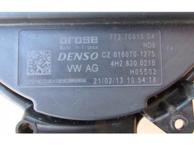 Вентилятор печки Audi A6 C7