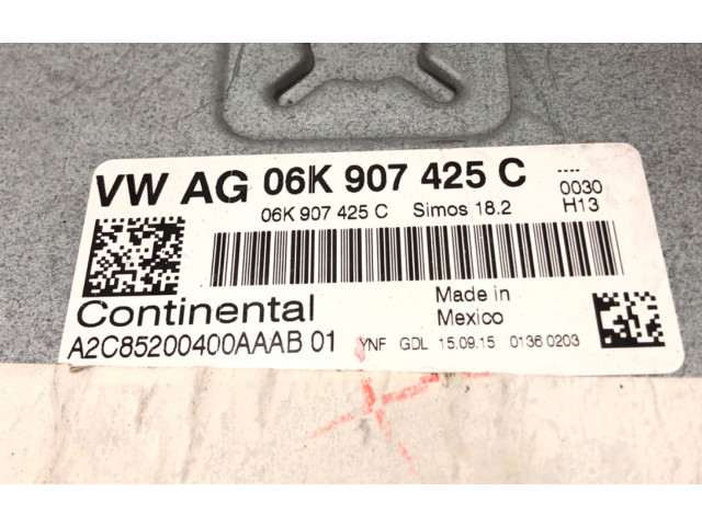 Блок управления двигателем Блок управления 06K907425C Volkswagen Jetta VI
