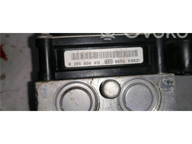 Блок АБС 0265950412, 0140001   Toyota  Corolla Verso AR10  2004 - 2009 года