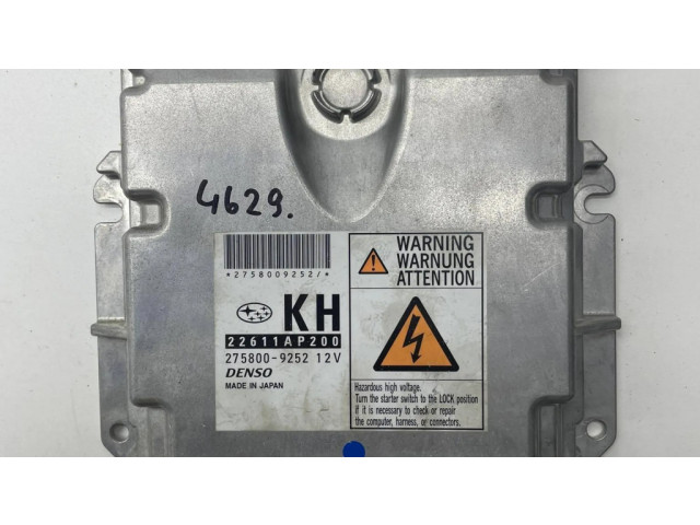 Řídící jednotka 22611AP200, 275800-9252 Subaru Forester SH 2009