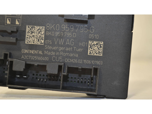 Блок управления дверью 8K0959795D, 8K0959795G Audi Q5 SQ5