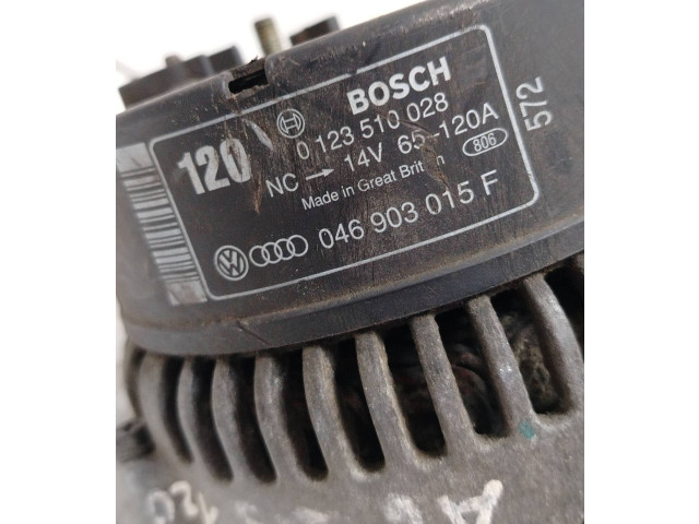 Генератор 0123510028, 046903015F   Audi A6 S6 C5 4B      