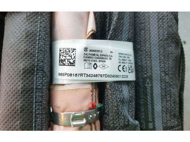 Боковая подушка безопасности 985P08167R   Dacia Duster II
