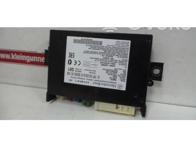 Блок управления A2139003617, A2139002210   Mercedes-Benz A W176