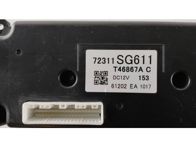 Блок управления климат-контролем 72311SG611, 61202EA1017   Subaru Forester SJ