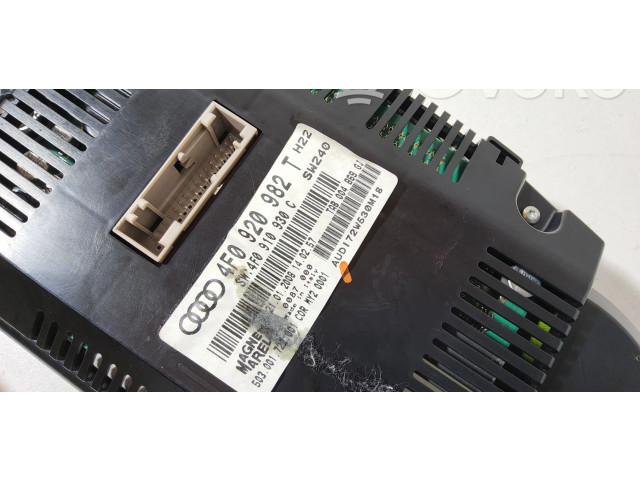 Панель приборов 4F0920982T, 503001722001   Audi A6 S6 C6 4F       