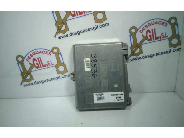 Блок управления двигателя 7700744407, 38536 Renault 21