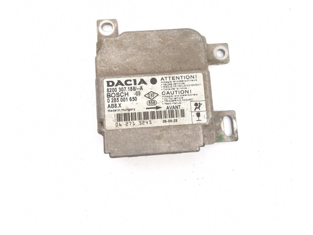 Блок подушек безопасности 8200307188A, 0285001650   Dacia Logan I