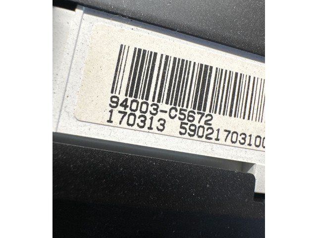 Панель приборов 94003C5672, 170313 KIA Sorento