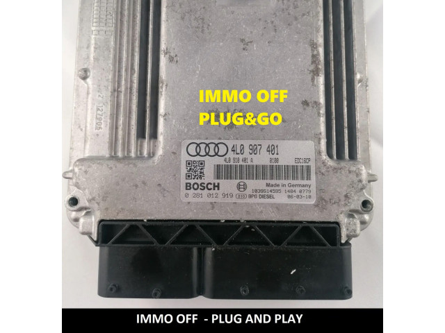 Řídící jednotka 4L0910401A, 4L0910401   Audi Q7 4L 2007