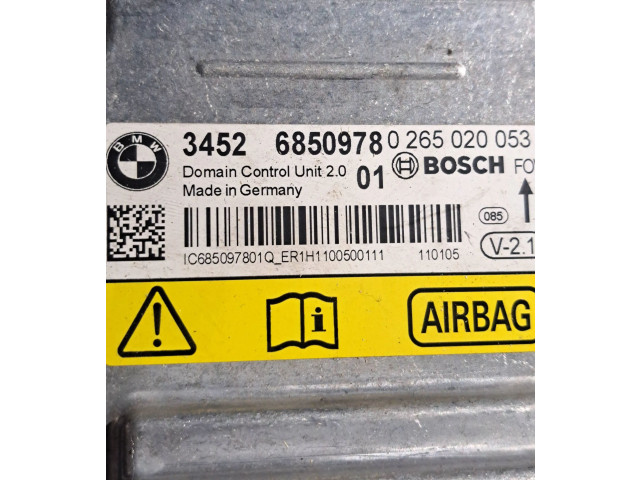 Блок подушек безопасности 6850978   BMW X3 F25