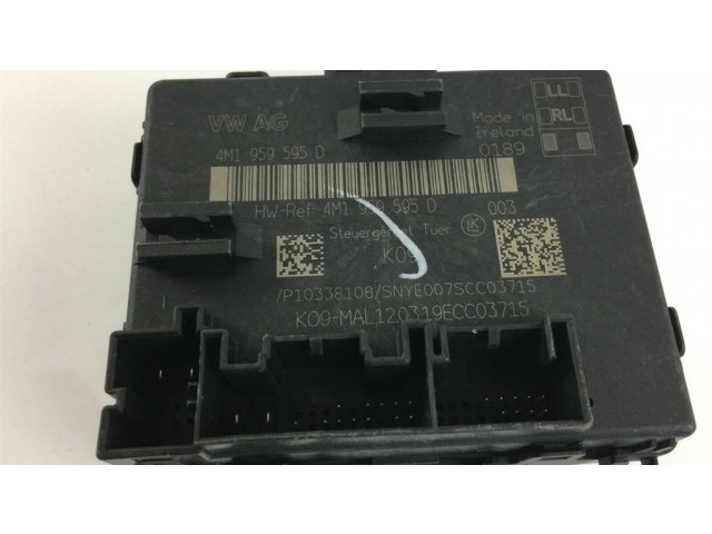 Блок управления 4M1959595D, Z3100 Audi A6 S6 C8 4K