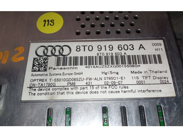 Дисплей 8T0919603A Audi A4 Allroad