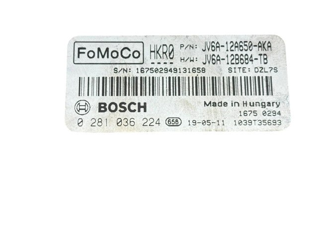 Блок управления двигателя F1F112B684ZA   Ford Transit -  Tourneo Connect