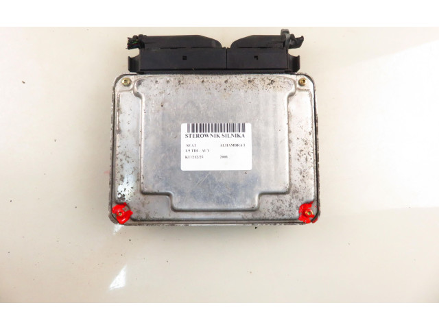 Řídící jednotka 0281010891, 038906019DQ Seat Alhambra (Mk1) 2001