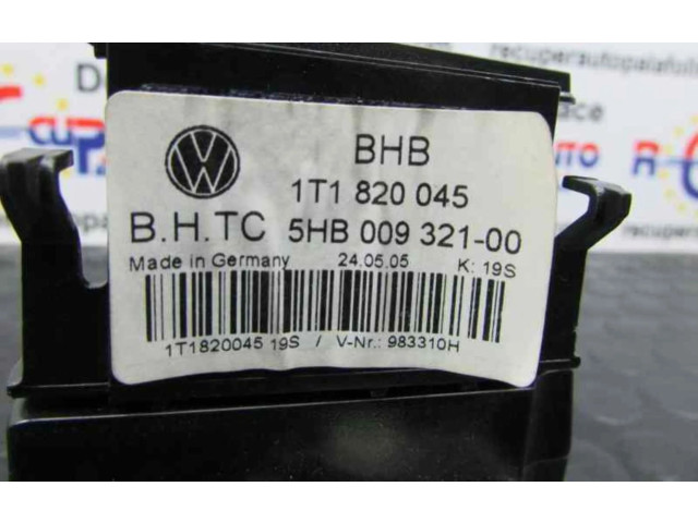 Блок управления климат-контролем 1T1820045   Volkswagen Caddy