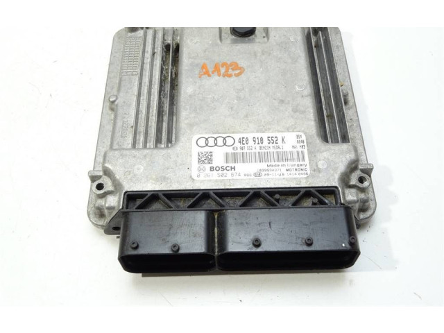 Řídící jednotka 4E0910552K Audi A8 S8 D3 4E 2006