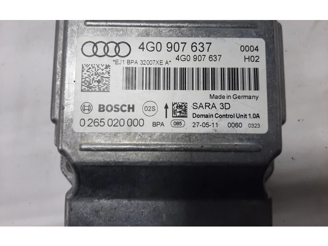 Turbodmychadlo Блок управления надувных подушек 4G0907637 Audi A6 S6 C7 4G CGLC