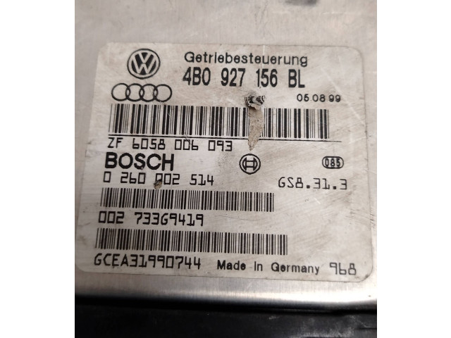 Блок управления коробкой передач 4B0927156BL, 73369419   Audi A6 S6 C5 4B