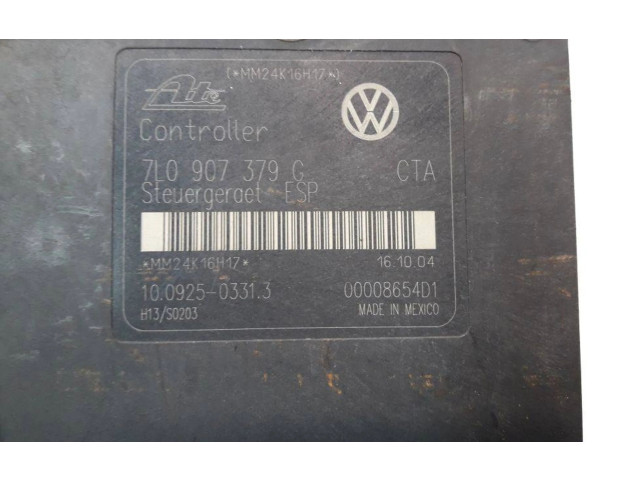 Jednotka ABS 7L0907379G, 00008654D1 Porsche Cayenne (9PA) 2004