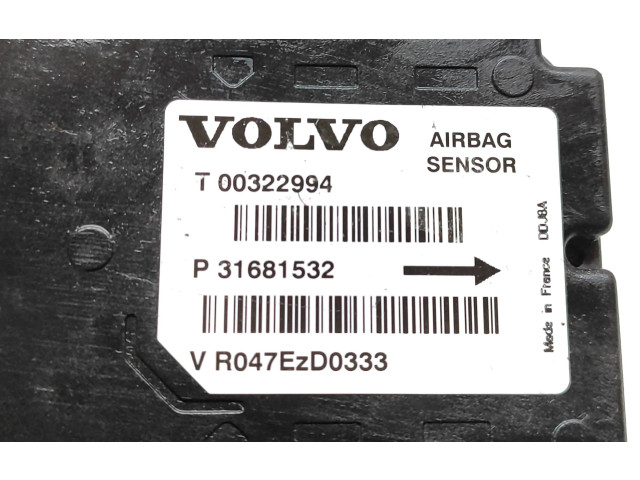 Блок подушек безопасности 31681532, T00322994   Volvo S90, V90