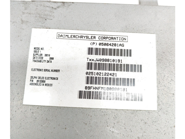 Турбина Блок управления навигации (GPS) Jeep Grand Cherokee (WK) 3.0 05064024AB