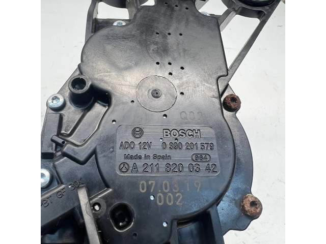 Моторчик заднего дворника A2118200342, 0390201579    Mercedes-Benz E W211