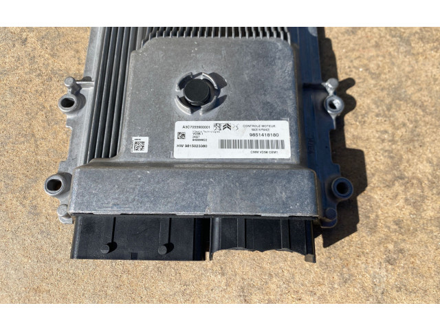 Блок управления двигателя 9851418180, A3C7055900001   Peugeot 2008 II