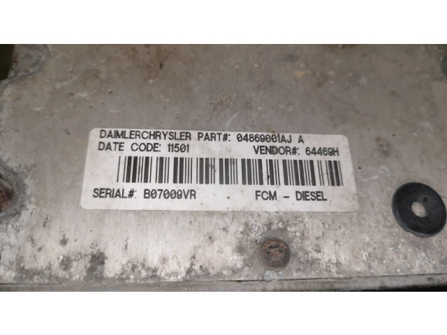 Pojistková skříňka 04869001AJ Chrysler Voyager 2002