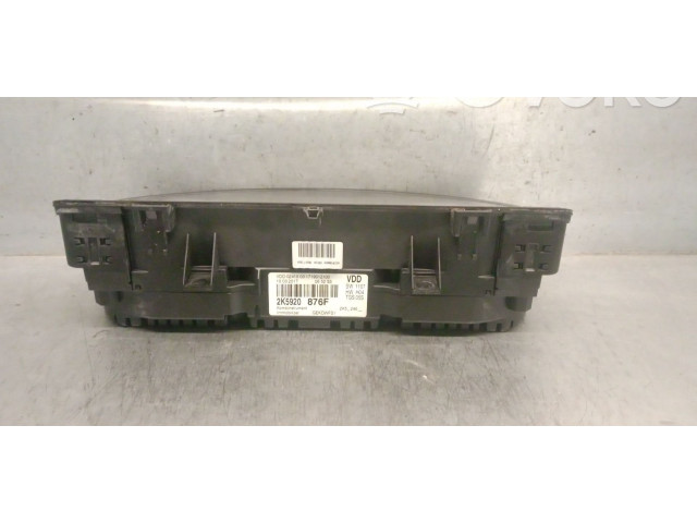 Přístrojová deska  Volkswagen Caddy 2017 2K5920876F, 2K5920876F  