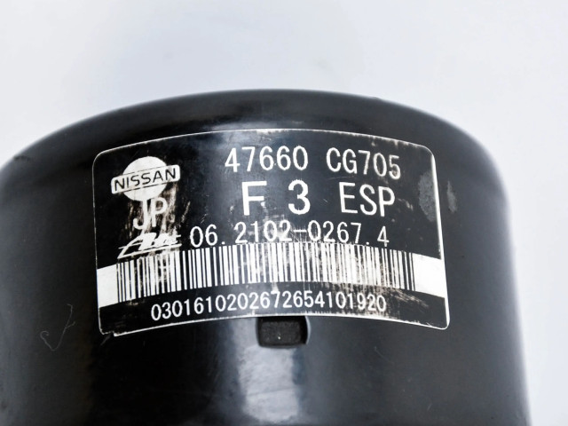 Блок АБС 47660CG705, 06.2102-0267.4 Infiniti FX