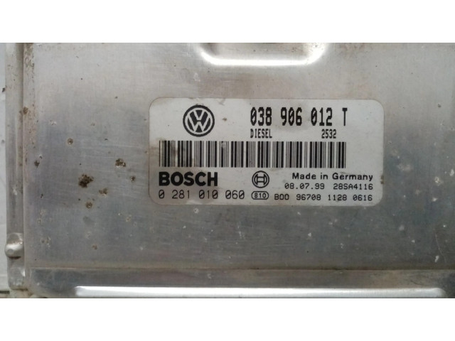 Řídící jednotka 038906012T, 0281010060 Seat Toledo I (1L) 1999