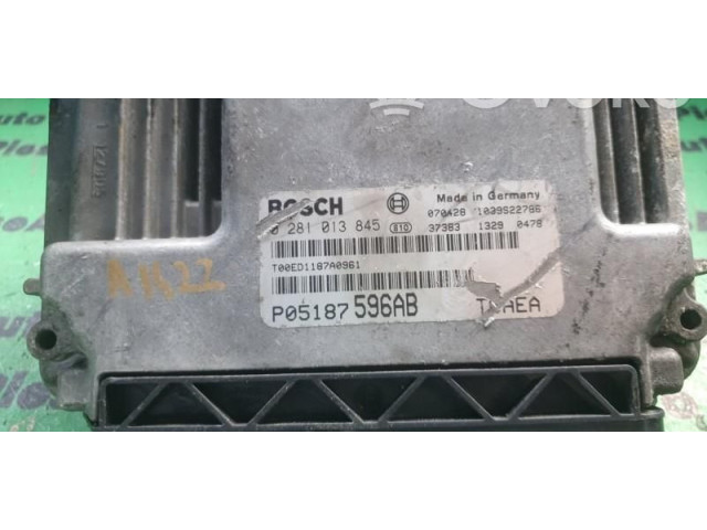 Блок управления двигателем ECU P05187596AB.   Jeep Patriot