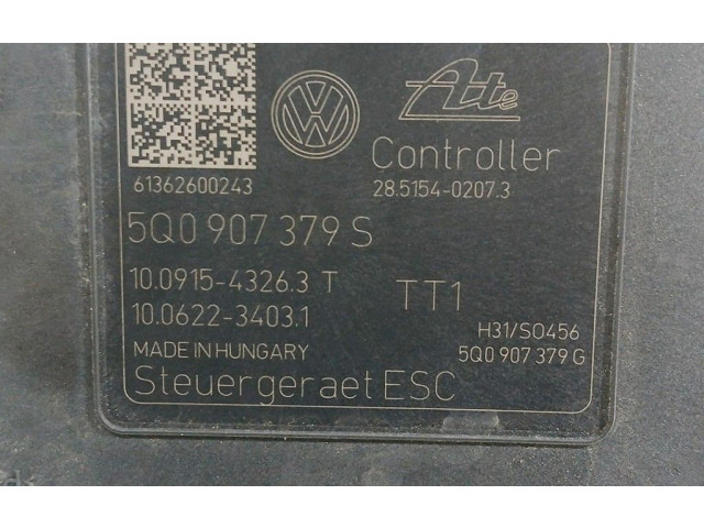 Блок АБС 5Q0614517T, 5Q0907379S Audi A3 S3 8V 2013 - 2019 года