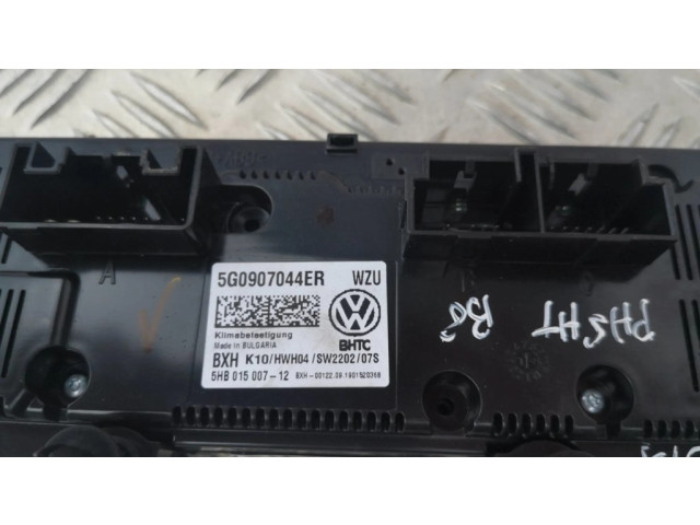 Блок управления климат-контролем 5G0907044ER, 5HB01500712   Volkswagen PASSAT B8