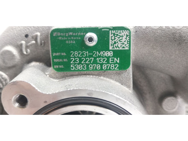 Turbodmychadlo Турбина 282312M900, 282312M900 Hyundai i20 (BC3 BI3) G4FP,G4FV