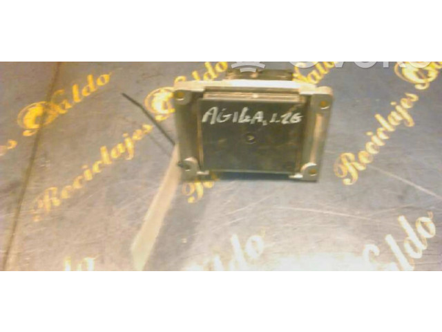 Блок управления двигателем ECU    0261206075   Opel Agila A