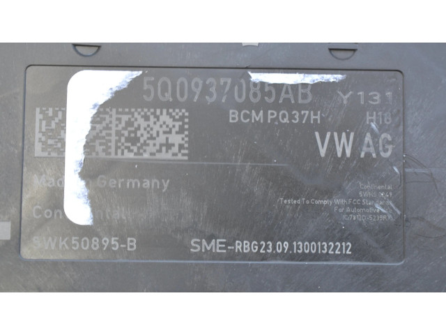 Блок комфорта 5Q0937085AB   Audi A3 S3 8V   