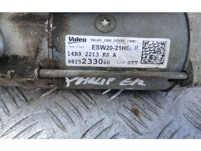 Турбина Стартер Peugeot Partner III  9825233080         