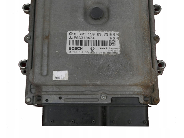 Блок управления двигателя A6391502979, 0281014364 Mitsubishi Colt
