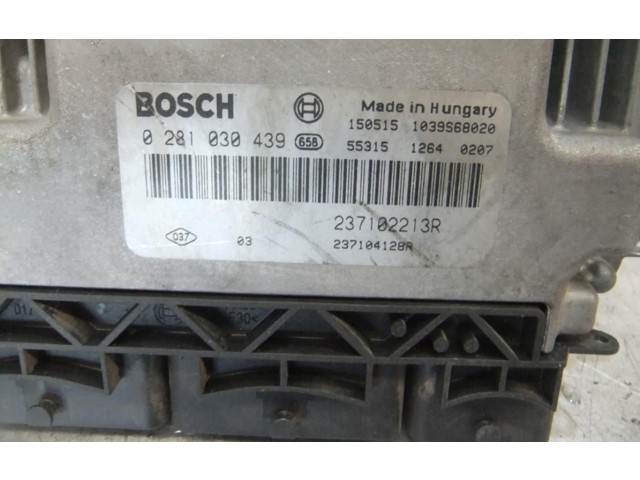 Блок управления двигателем Блок управления 0281030439 Dacia Logan II