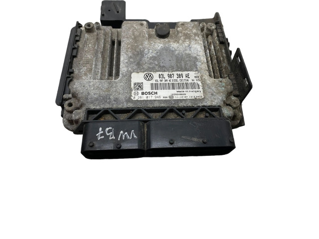 Блок управления двигателя 03L907309AE, 1039S48626   Volkswagen PASSAT B7