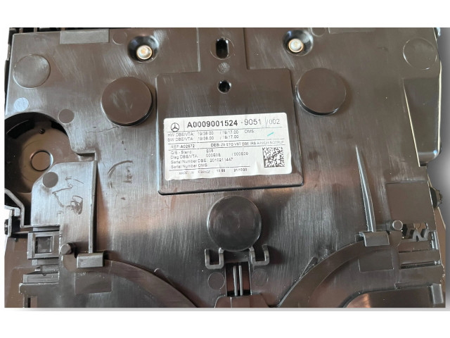 Блок комфорта S931, A0009001524   Mercedes-Benz GLB x247   