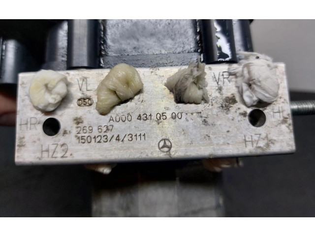 Блок ABS 0004310500, 0265254647 Mercedes-Benz A W176