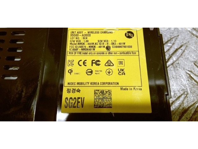 Блок управления 95560A000, 95560A000 KIA Niro