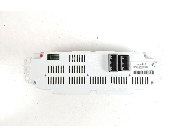 Блок управления климат-контролем 7820A615, CAB502A038FD Mitsubishi ASX