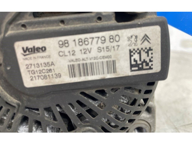 Генератор 1608064580, 1612380080   Peugeot 2008 I      