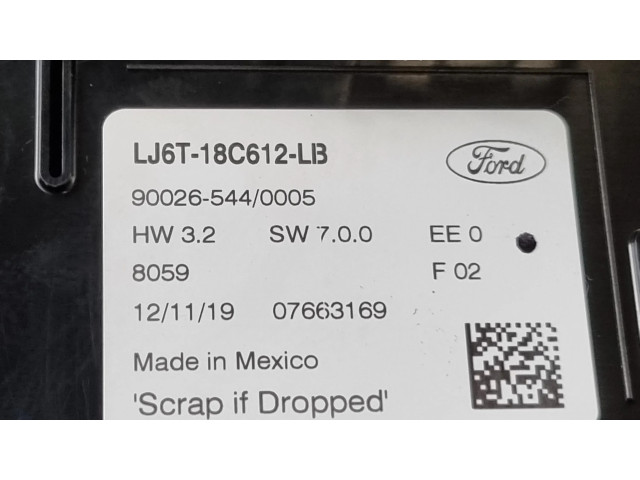 Блок управления климат-контролем LJ6T18C612, LJ6T18C612LB   Ford Escape IV